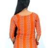 Stylish Cotton Printed Short Kurti for Women with Free Scrunchie – Available in Yellow, Navy Blue & Brown